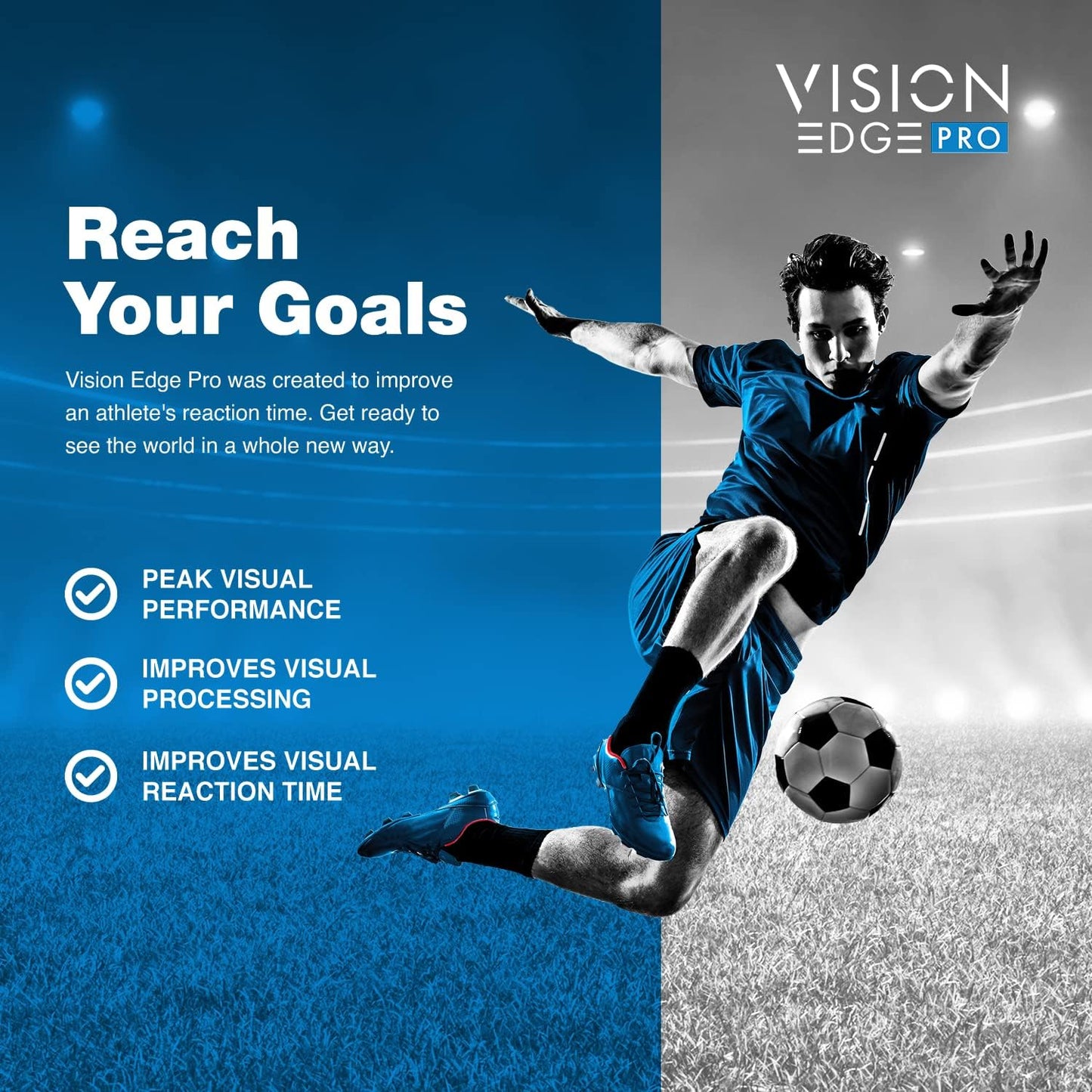 Eye Supplement for Athletes | Performance Vision Support | 90 Softgels