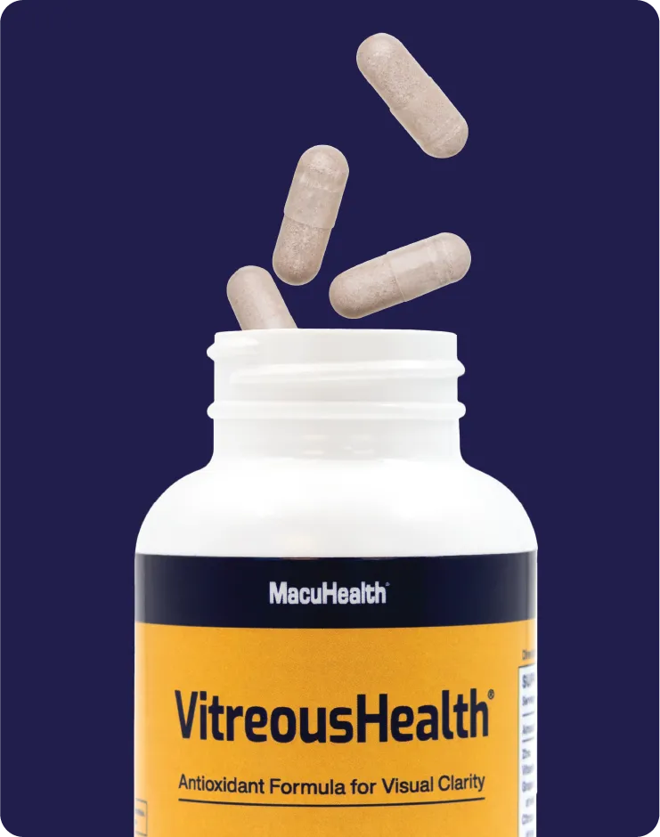 Macuhealth VitreousHealth Evidence-Based Eye Supplement - 90 Capsules