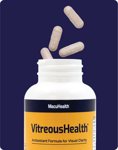 Macuhealth VitreousHealth Evidence-Based Eye Supplement - 90 Capsules