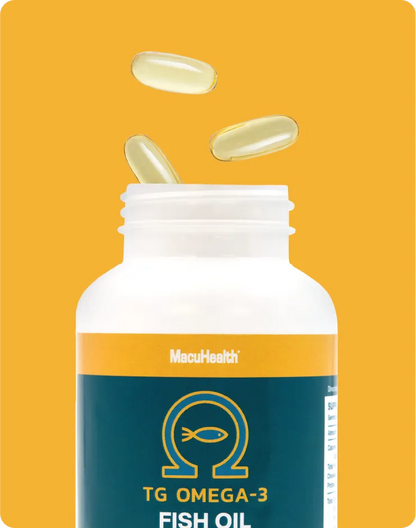 MacuHealth® Omega-3 Eye & Brain Health Supplement | 120 Softgels