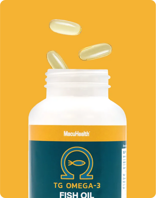 MacuHealth® Omega-3 Eye & Brain Health Supplement | 120 Softgels