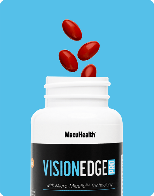 Eye Supplement for Athletes | Performance Vision Support | 90 Softgels